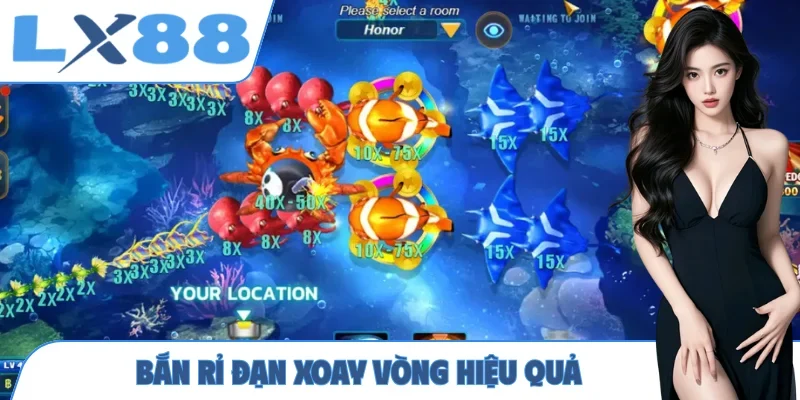Bắn rỉ đạn xoay vòng hiệu quả