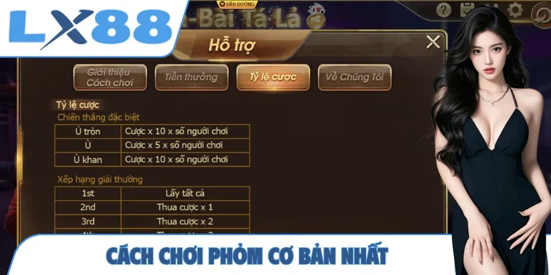 Cách chơi Phỏm cơ bản nhất
