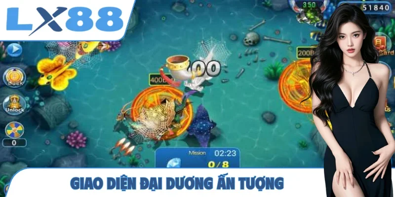 Giao diện đại dương ấn tượng