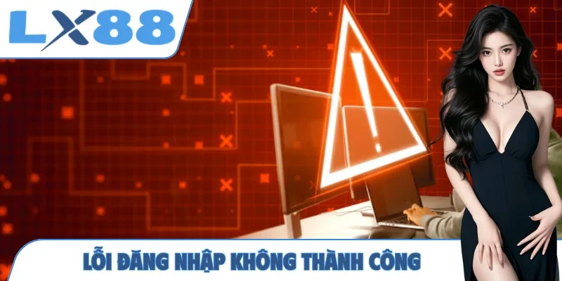 Lỗi đăng nhập không thành công