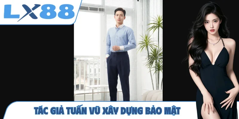 Tác giả Tuấn Vũ xây dựng bảo mật
